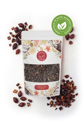 Rosehip Tea - Dried Rosehip Tea Without Additives or Preservatives - Brewing - 150 g