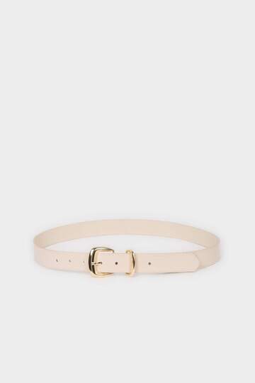 Women's Rectangular Buckle Faux Leather Casual Belt H5021Axns