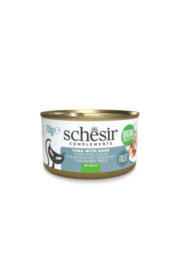 - Complements Cat Wet Food in Jelly Can- Tuna With Hake - 70 G