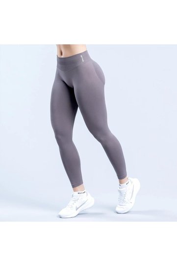 Seamless Scrunch Leggings - Truffle