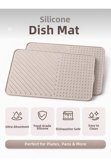 Dish Mat Silicone Dish Mat