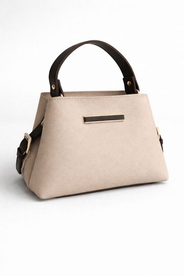 Women's Rmcl Zipper Closure Double Compartment Shoulder Bag Mink - Bitter Brown