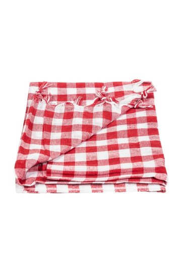 Multi-Purpose Tableware Cloth & Picnic Cloth Tableware Cloth 140 X 140 Cm Red