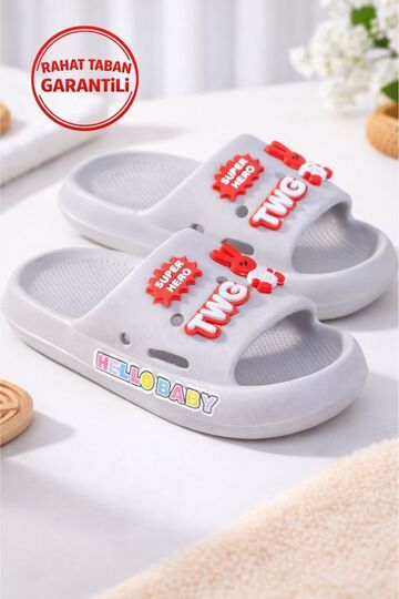 Children's Emoji Soft Sole Daily Slippers
