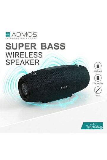 مكبر صوت محمول بتقنية البلوتوث من ماركة أدموس طراز TRACK38