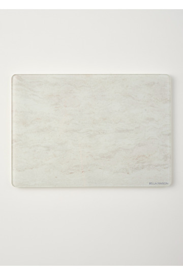 Marbella Glass Cutting Board Ecru (35x25 cm)