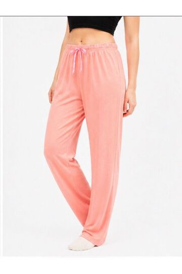 Women's Yavruağzı Pajama Bottoms with Elastic Waist, Comfortable Fit, Home & Casual Trousers