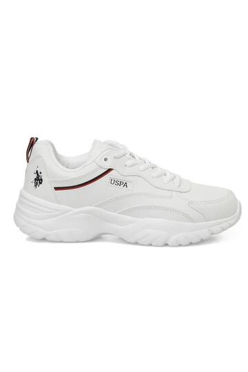 حذاء رياضي نسائي يومي من U.S. Polo Assn Tracey Pu ذو نعل عالٍ