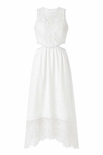 Amelia Lace Dress Ecru