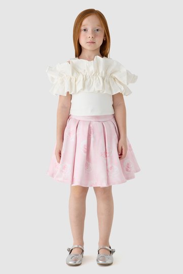 Girl White Blouse