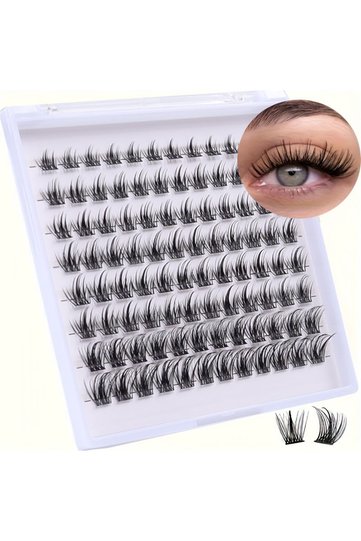 Other Cluster Eyelashes DIY Eyelash Extension 96 Eyelash Clusters False Eyelashes C D Curled 8-16mm