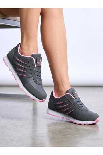 Women's Smoked Sports Shoes Lightweight Durable Non-Slip Sole Seasonal Walking Shoes
