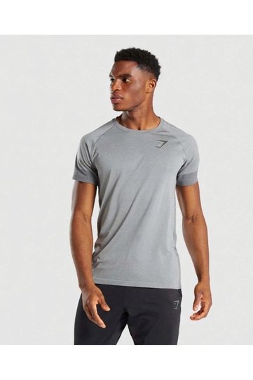 Gymshark Regulate Training T-Shirt Light Grey