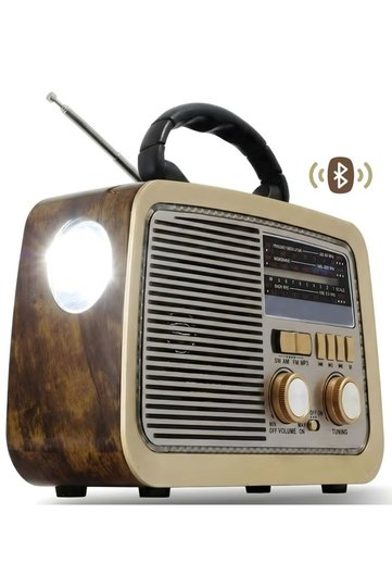 راديو عالي الدقة ثلاثي النطاقات FM/AM/SW مع مشغل USB/TF/بلوتوث GO-1182
