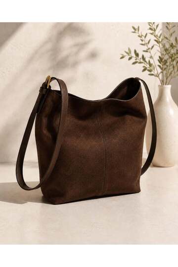 Uderra Women's Genuine Leather Brown Shoulder Bag - S1Kz03121 Brown Shoulder Bag