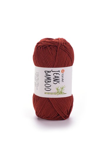 Yarn Art Jeans Bamboo El Örgü Ipi,koyu Kırmızı-143