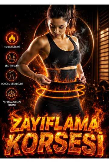 Thermal Sweat Corset Waist Belly Trimmer Sauna Effect Neoprene Slimming Corset Fat Burning Support Corset Abdominal Firming Corset Waist Corset Body Shaping Corset