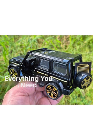 نموذج سيارة معدني مصبوب بالقالب G KASA G63 AMG Brabus، سيارة لعبة معدنية 14 سم، غطاء محرك قابل للفتح، باب صندوق الأمتعة قابل للفتح