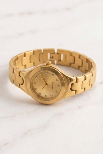 Nexo Stone Dial Full Gold Women's Wristwatch