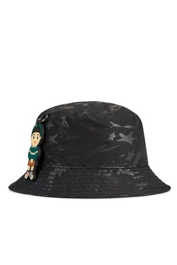 X Squid Game Bucket Black Hat