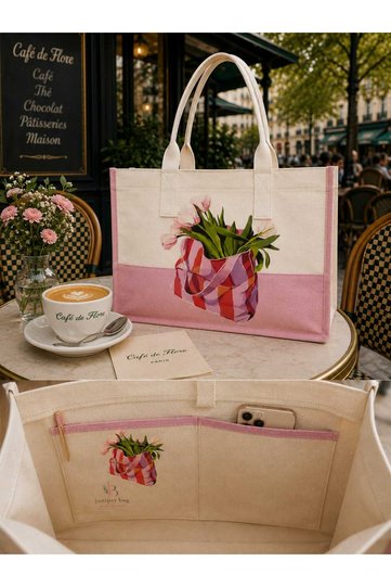 Gabardine Bag, Beach Bag, Daily Bag