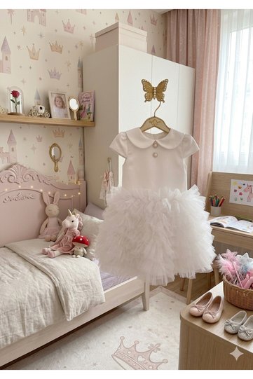 Baby Girl Girl Birthday Party Wedding Dress Tulle Children's Clothing Baby Clothing