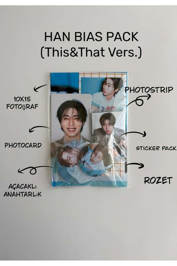 Stray Kids Kpop Group Han Bias Pack (This & That Version)