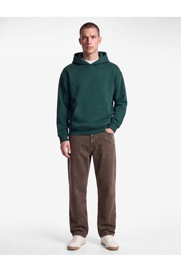 Long Sleeve Oversized Hooded Sweatshirt with Pockets