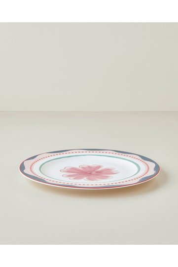 Florentis Bone Porcelain Serving Plate 27 cm Colorful