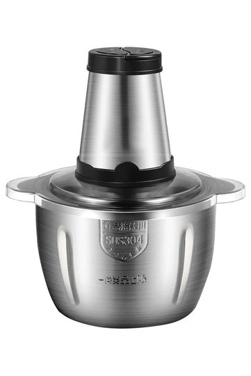 Electric Meat Grinder 3L – Multi-Function Stainless Steel Food Processor with 2-Speed Control for Meat, Vegetables, Fruits & Nuts