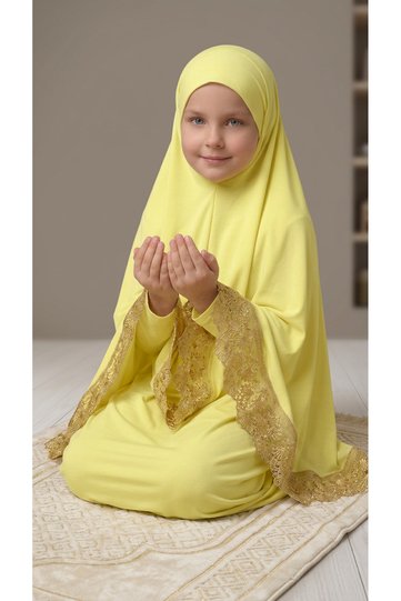 Girl's Prayer Set – 2-Piece Worship Set with Headscarf