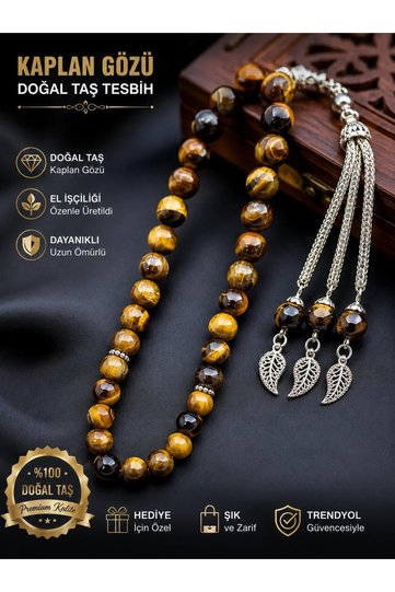 Kaplangözü Men's Prayer Beads Natural Stone 33 Pcs