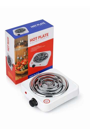 HOT PLATE Electric Cooking Stove – Single Coil Burner (Model: BSD-1010B, 1000 W)