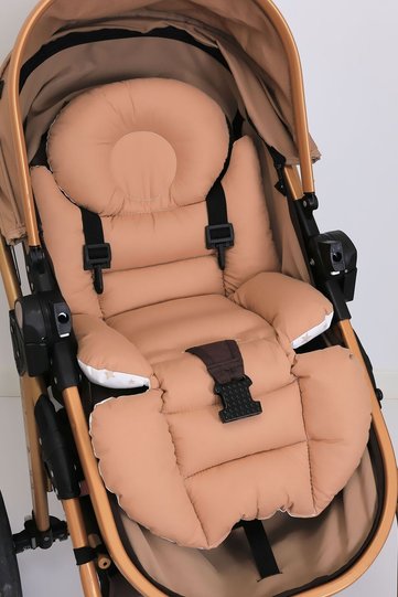 Orthopedic Baby Stroller Cushion with Waist Support, Cotton Fabric - Original Product