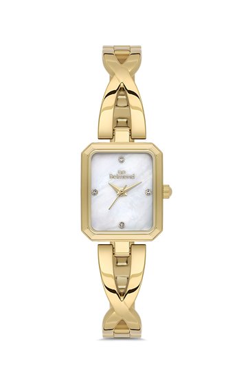 Srl1166.120 White & Gold Steel Cord Women's Wristwatch