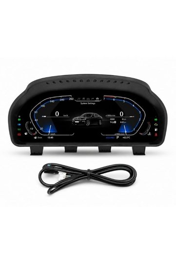Bmw Jt5-1261W Digital Instrument Cluster – Acar Lcd Virtual Cockpit, 12.3'' High Resolution