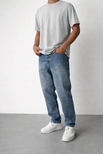 Boyfriend Mold Men's Jeans Trousers