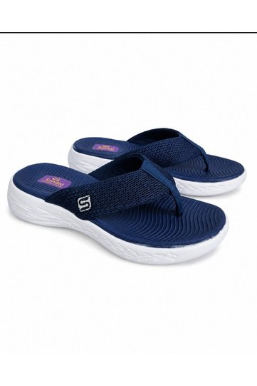 Women's Flip Flops Sports Slippers Ss001-0288 Navy Blue