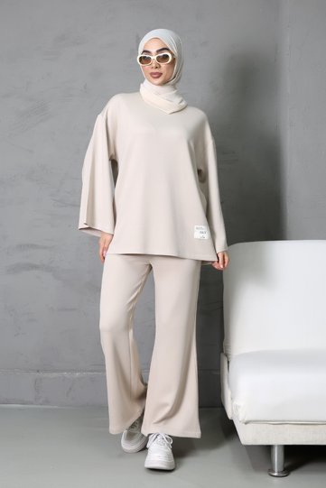 Women's Modal Fabric 2-Piece Tracksuit Set Comfortable & Stylish