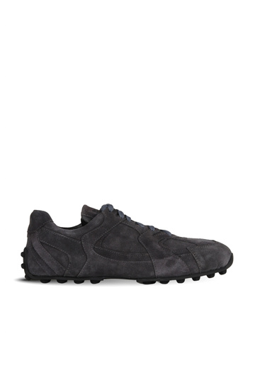 Gray Suede Men's Casual Shoes