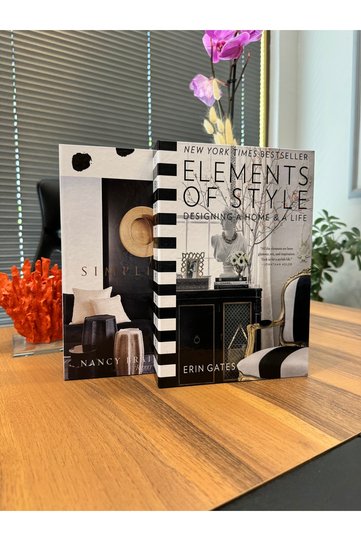 Elements Simplicity 2-Piece Book Decorative Box