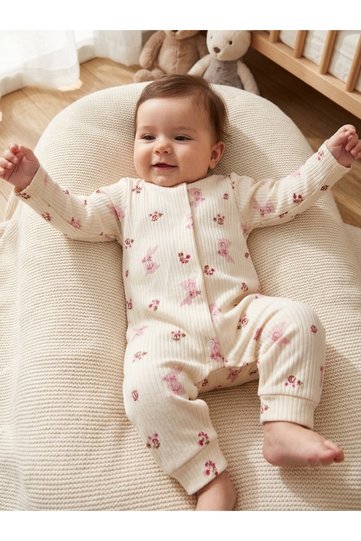100% Cotton 3-6-9 Months Patterned Overalls & Hospital-Issued Newborn Printed Overalls Extra Comfort