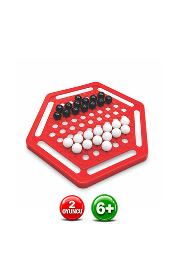 Push Out Abalone - Brain Teaser, Logic, and Strategy Game