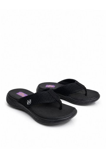Women's Flip Flops Sports Slippers Ss001-0288 Black