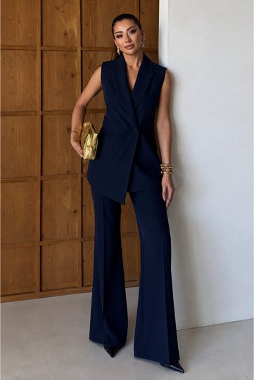 Elegant Vest with Front Detail