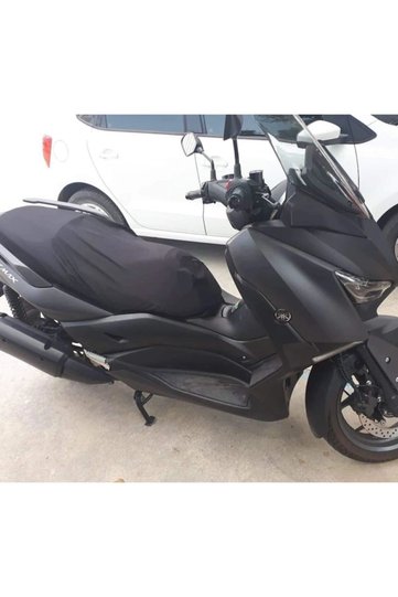 Xmax Forza Burgman Joymax Large Model Scooter Universal Motorcycle Black Saddle Cover Motor Tarpaulin