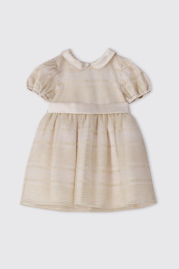 Baby Girl Beige Party Dress