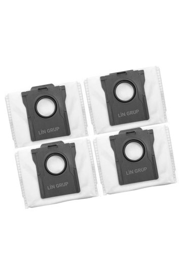Compatible with Dream D20 Ultra Robot Vacuum Cleaner Dust Bag Garbage Bag 4 Pieces