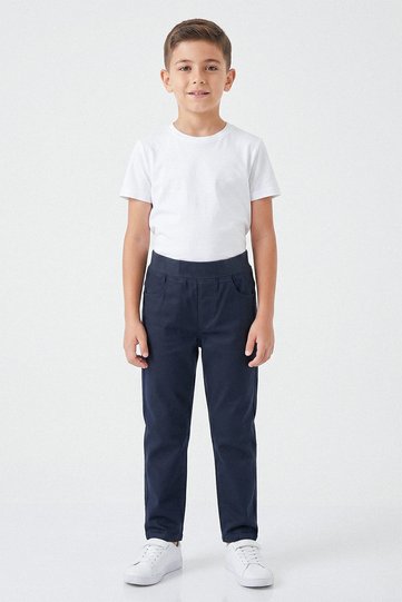 Elastic Waist Camisole Children's School Pants - 26Y 1075