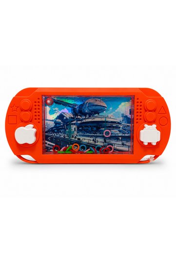 Ring Passing Game in Water Retro Water Toy Mini Handheld Console Nostalgic Water Game for Children and Adults